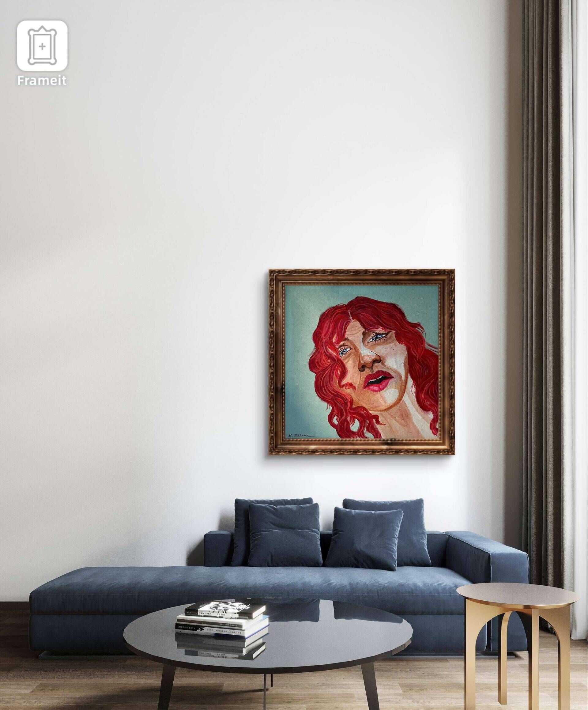 Selbstporträt mit Angst - Kiki Feltzinger 4