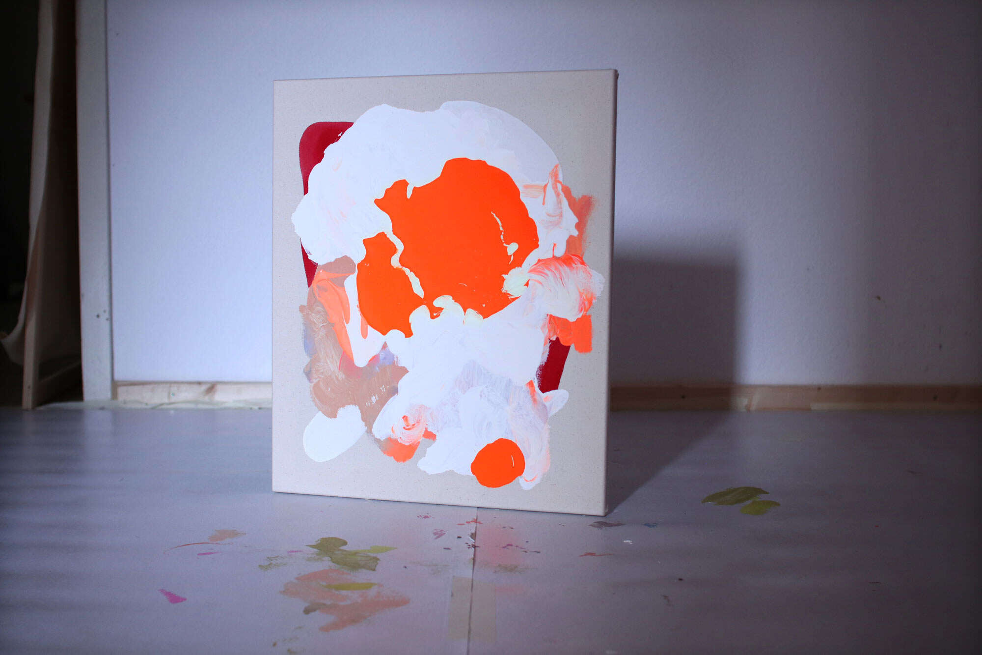 Fließend Orange Weiss - Jana Gruszeninks 3