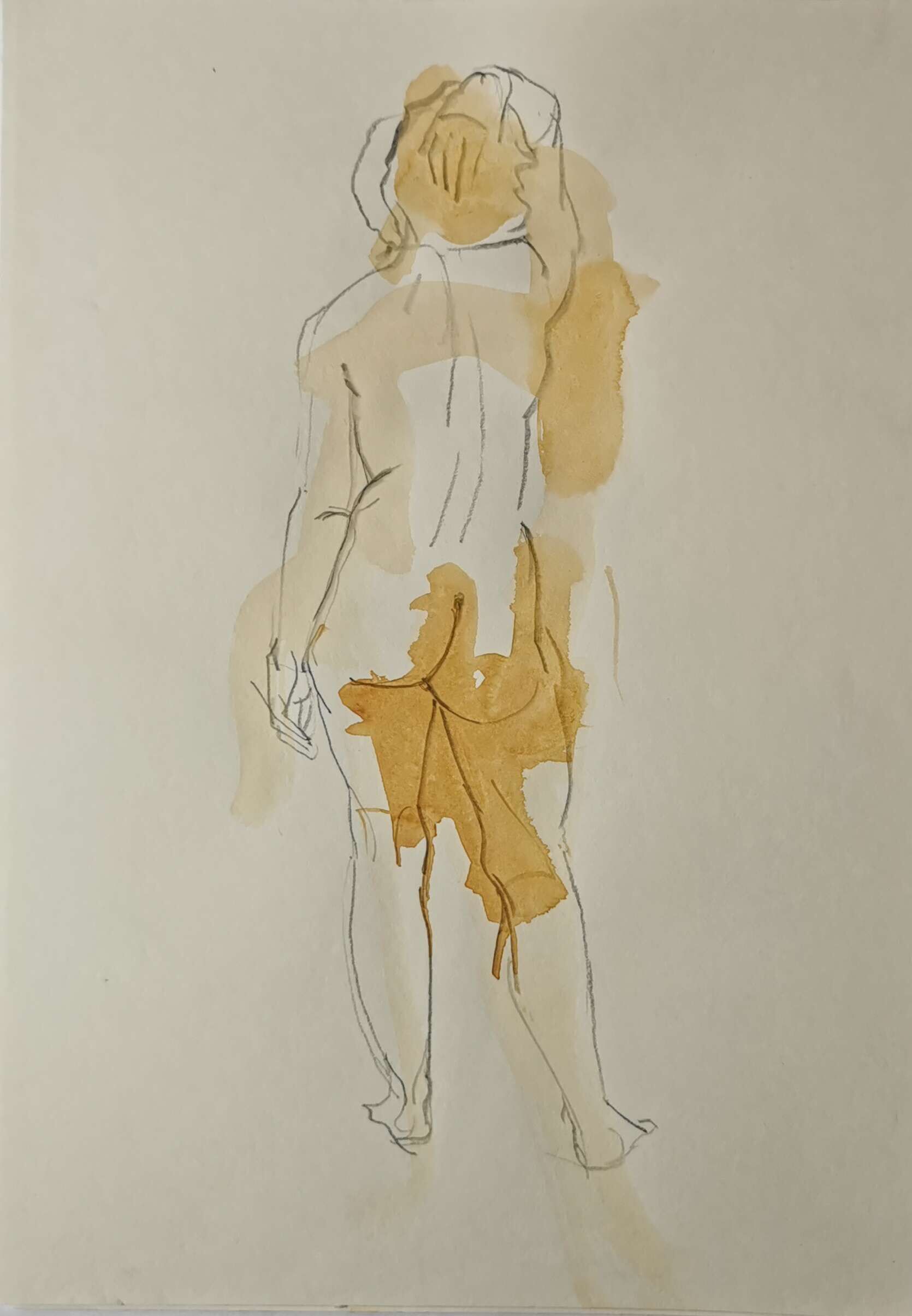 Weiblicher Rückenakt - Christian Horras 1