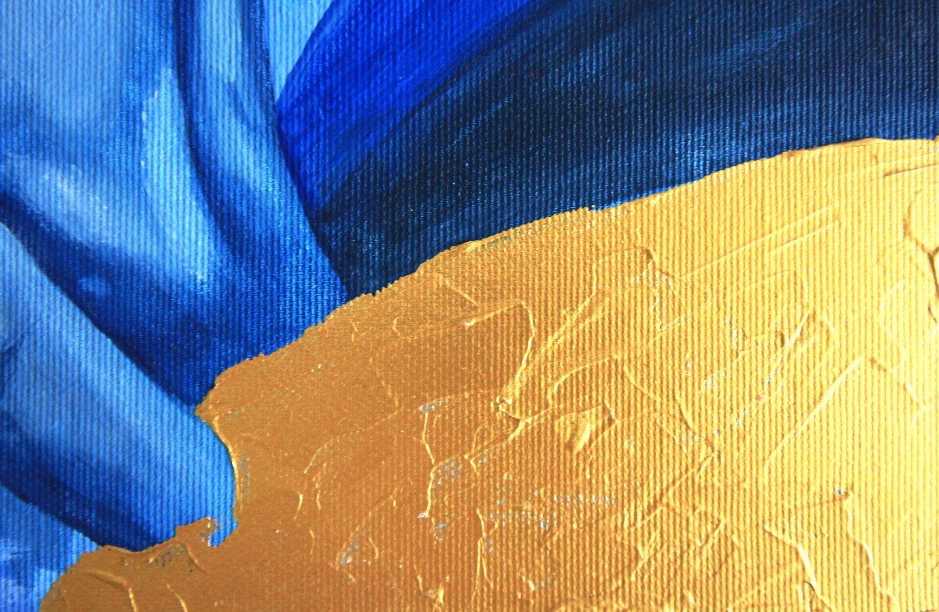 Studie in Blau und Gold - Lisa Sophie Langhans 1