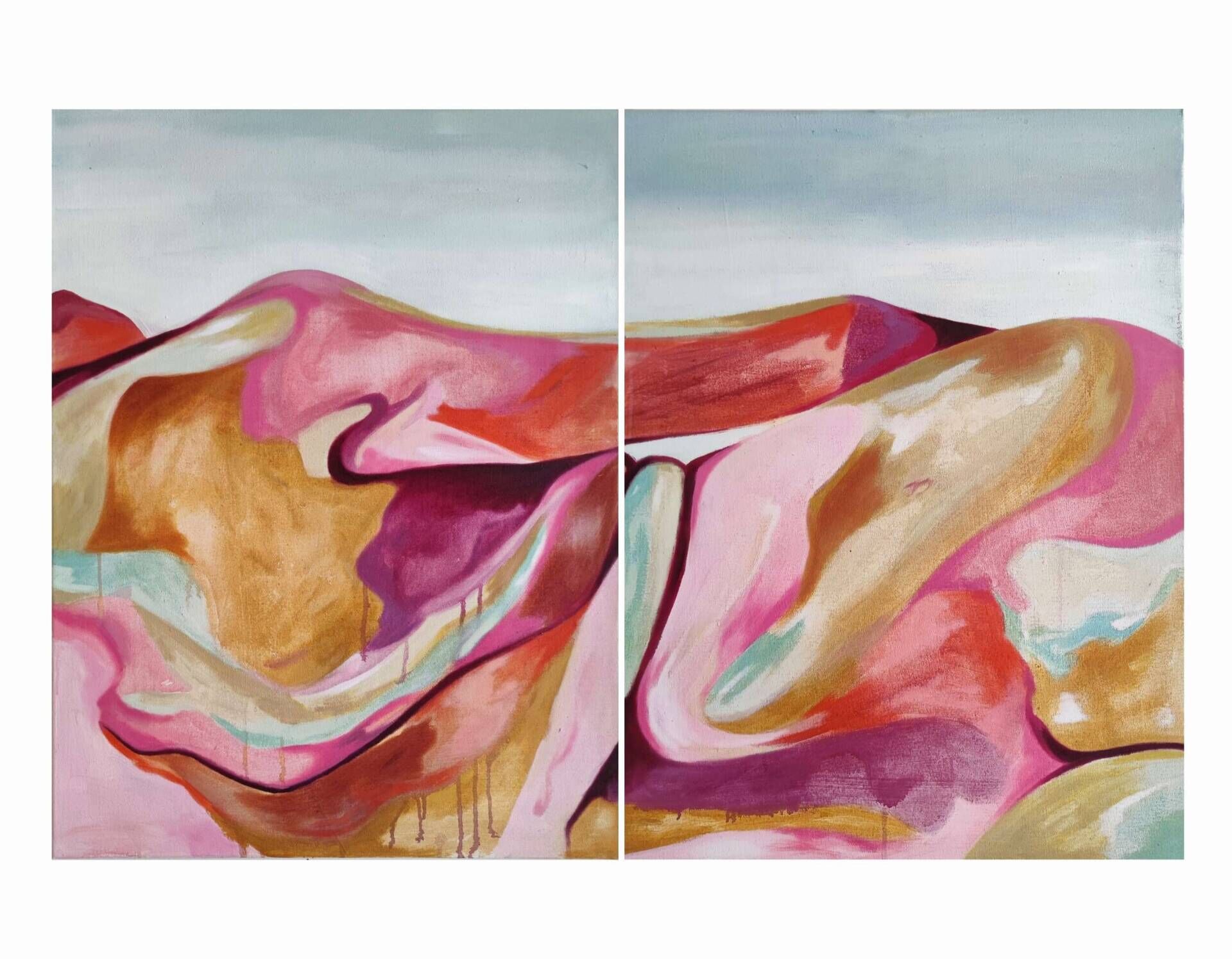 Körper im Übergang (Diptychon) - Maria  Krause 1