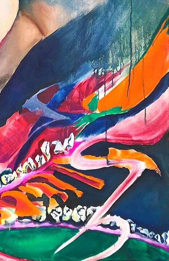 Bunter Engel mit Blumen - Fabio Lorenzo 5