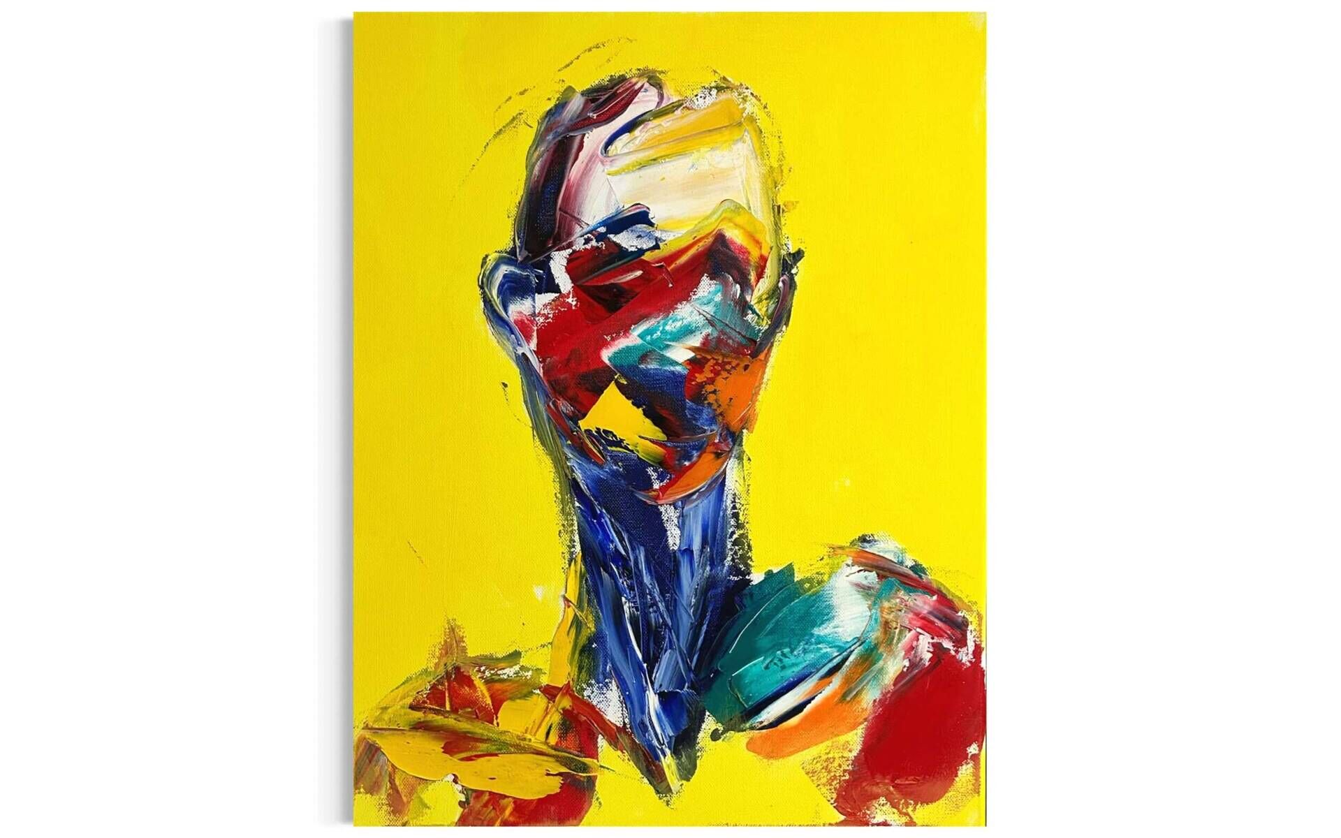 Colour Portrait Gelb Ii - Leonel Perez 2