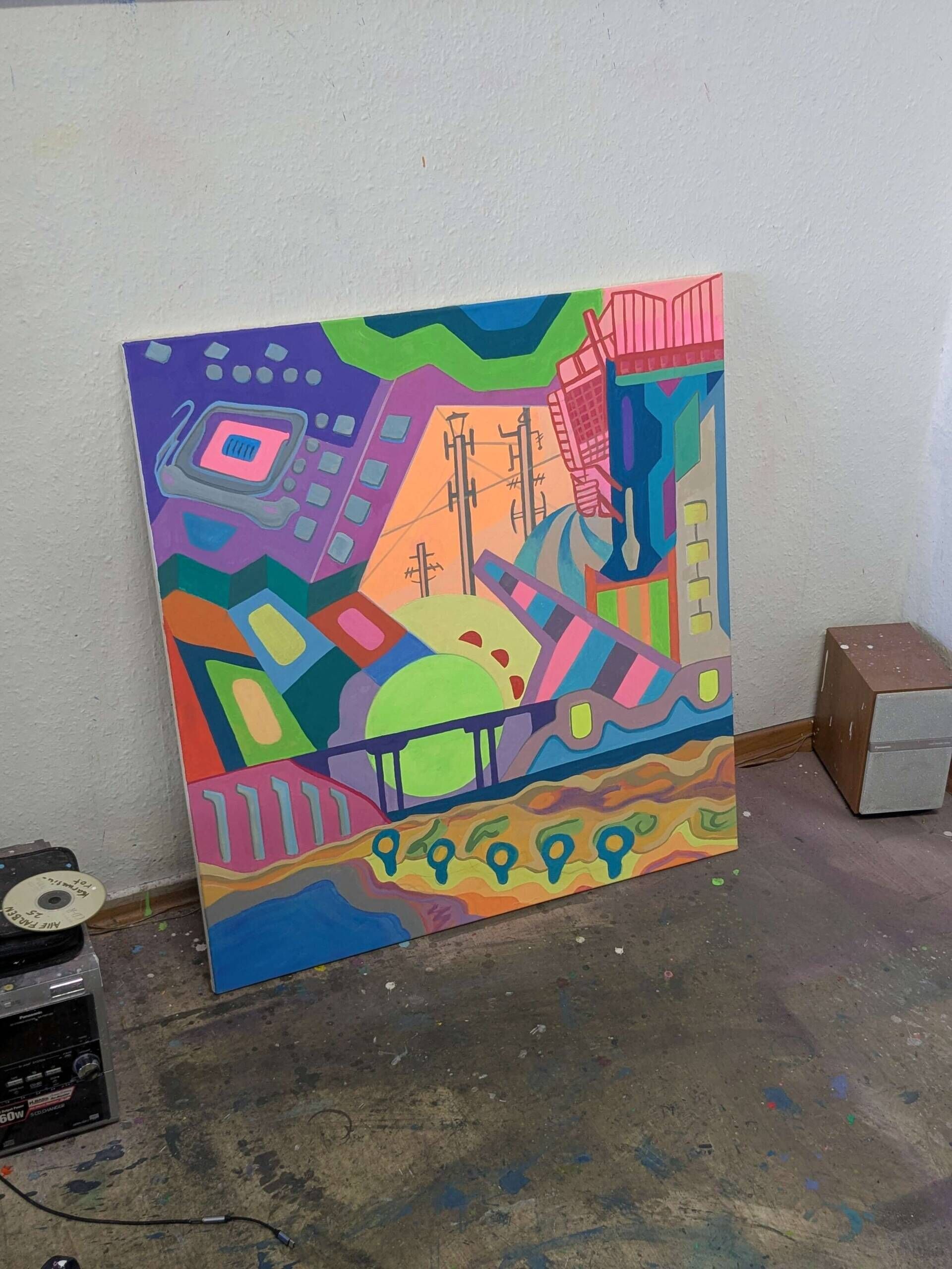Artificial cityscape -  1