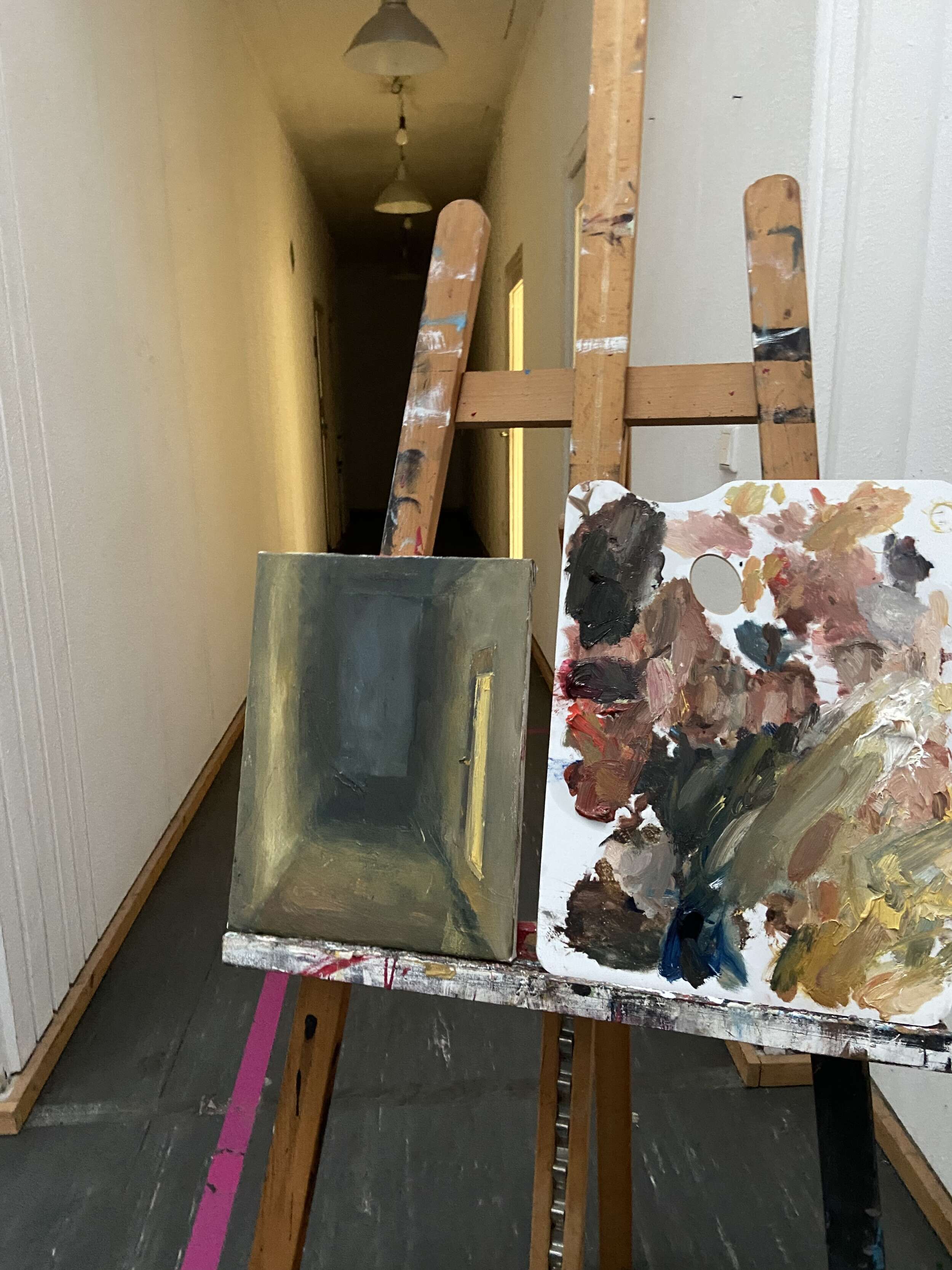 Abendlicht im Flur  - Lilli Geyer 1