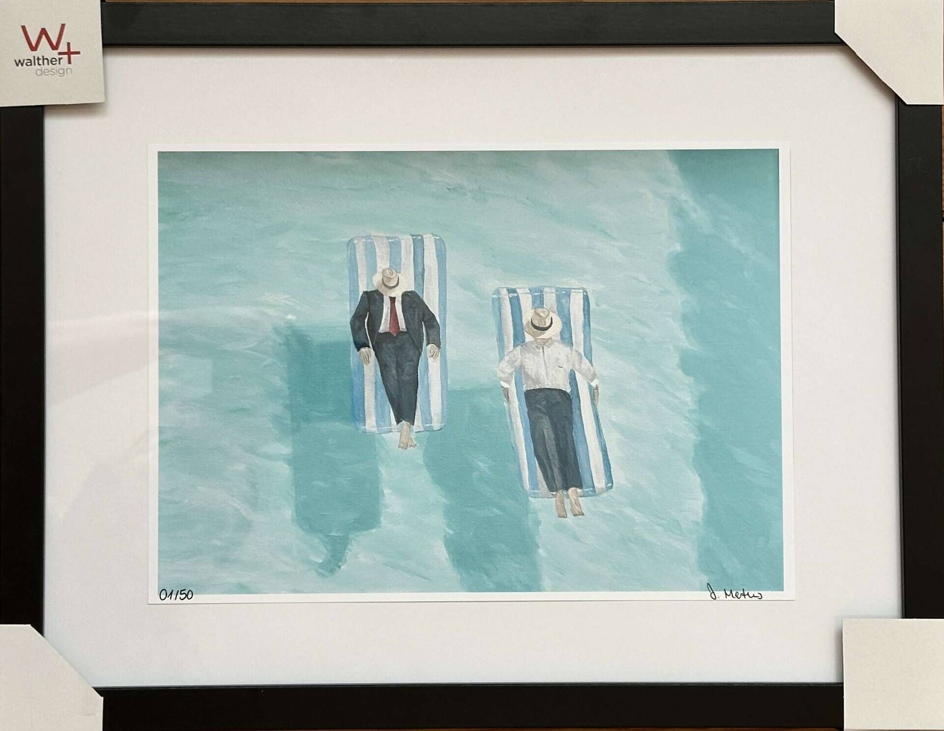 casually floating - fine art print - Jana Mertens 2