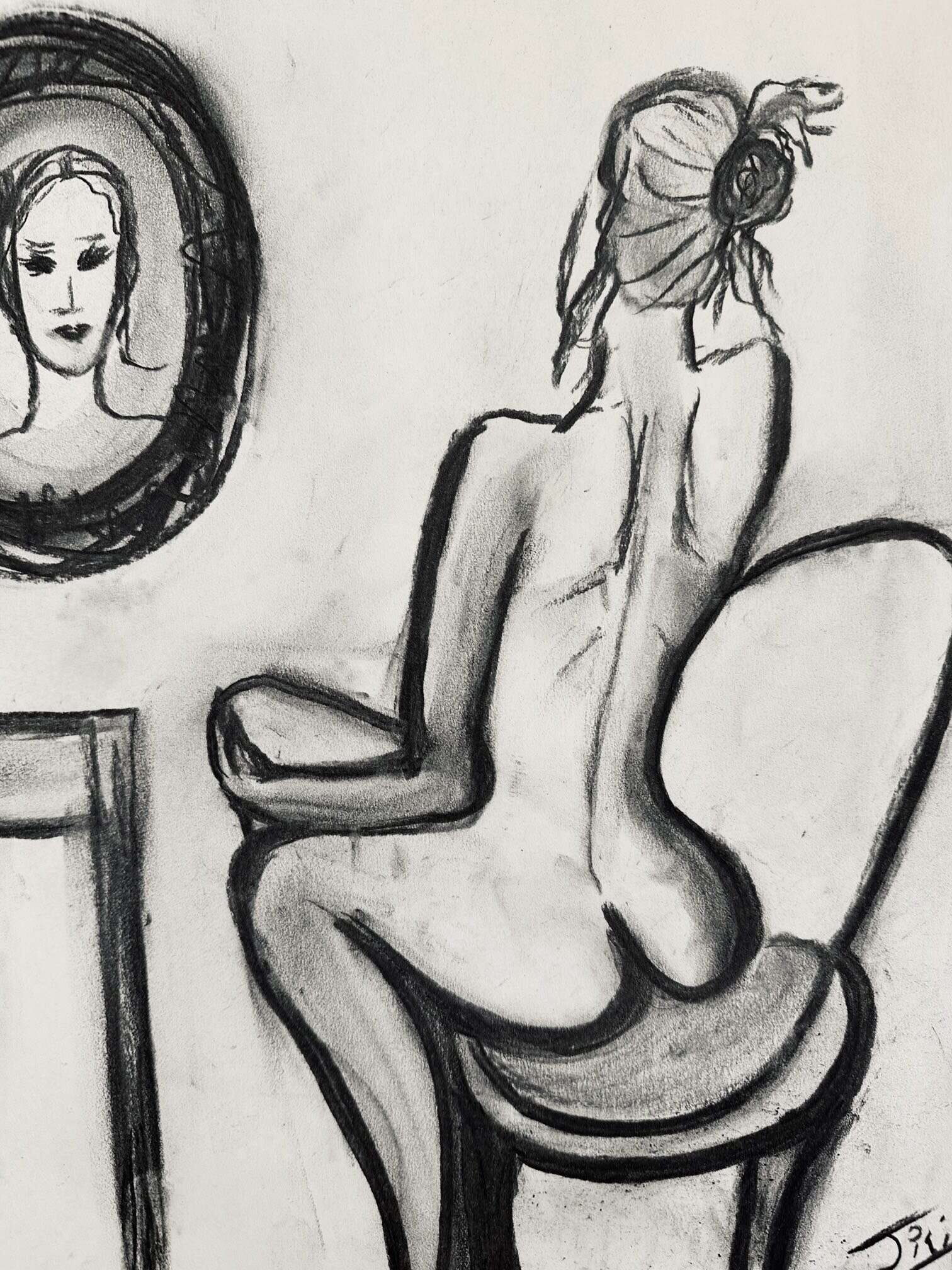 Der Blick in den Spiegel - Martina  Schepperle  1