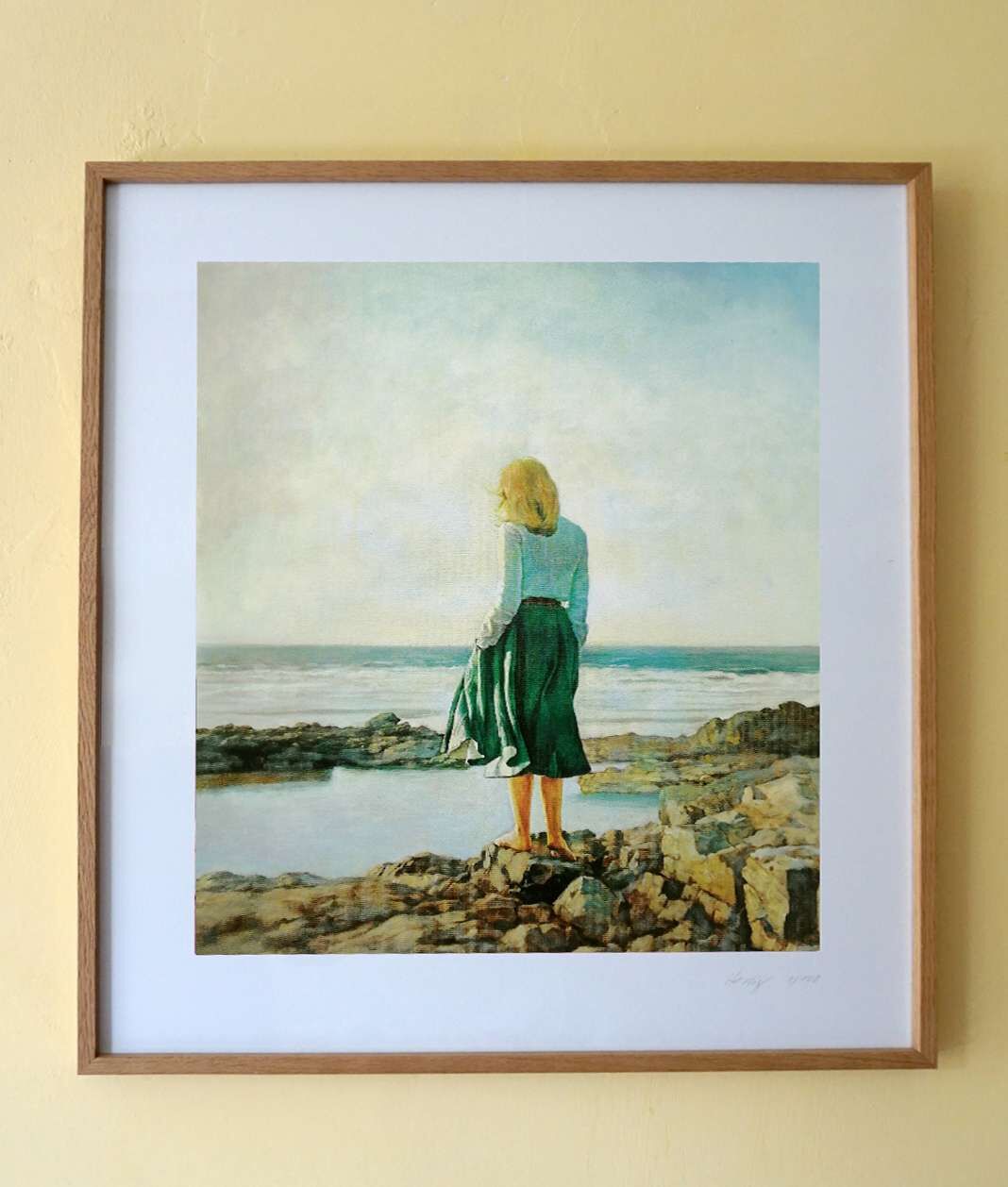 Träumerin am Strand - Christian Herzig 1
