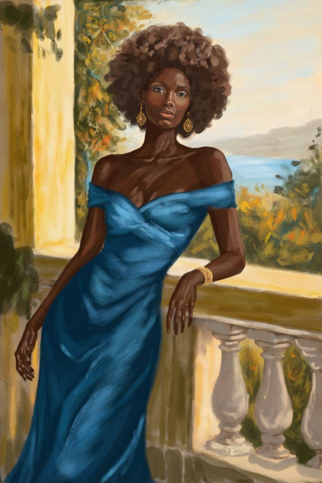 Auftragsarbeit - Sous le ciel - Yana Sahle 1