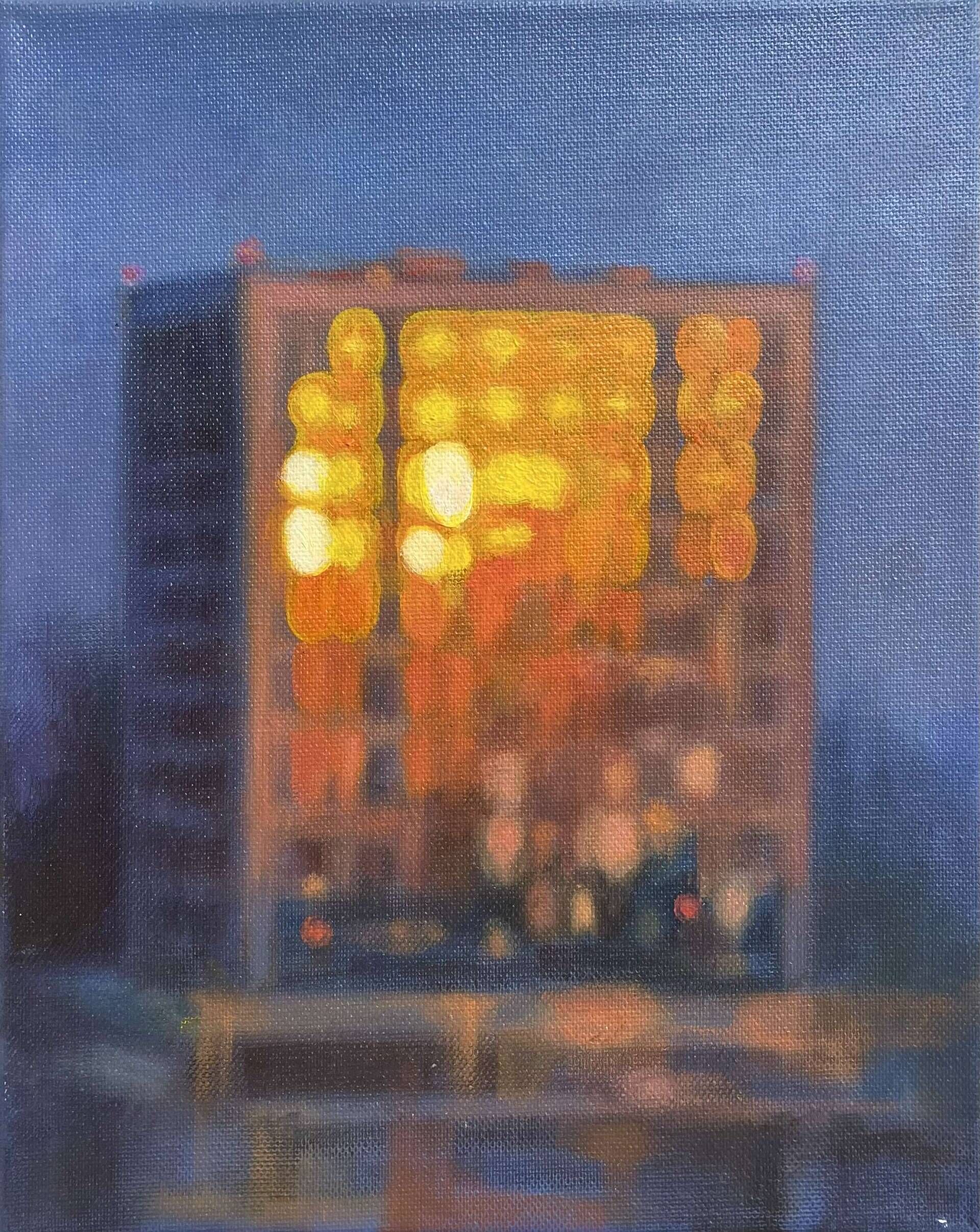 Sonnenuntergang in den Fenstern - Ekaterina  Vasilenko 1