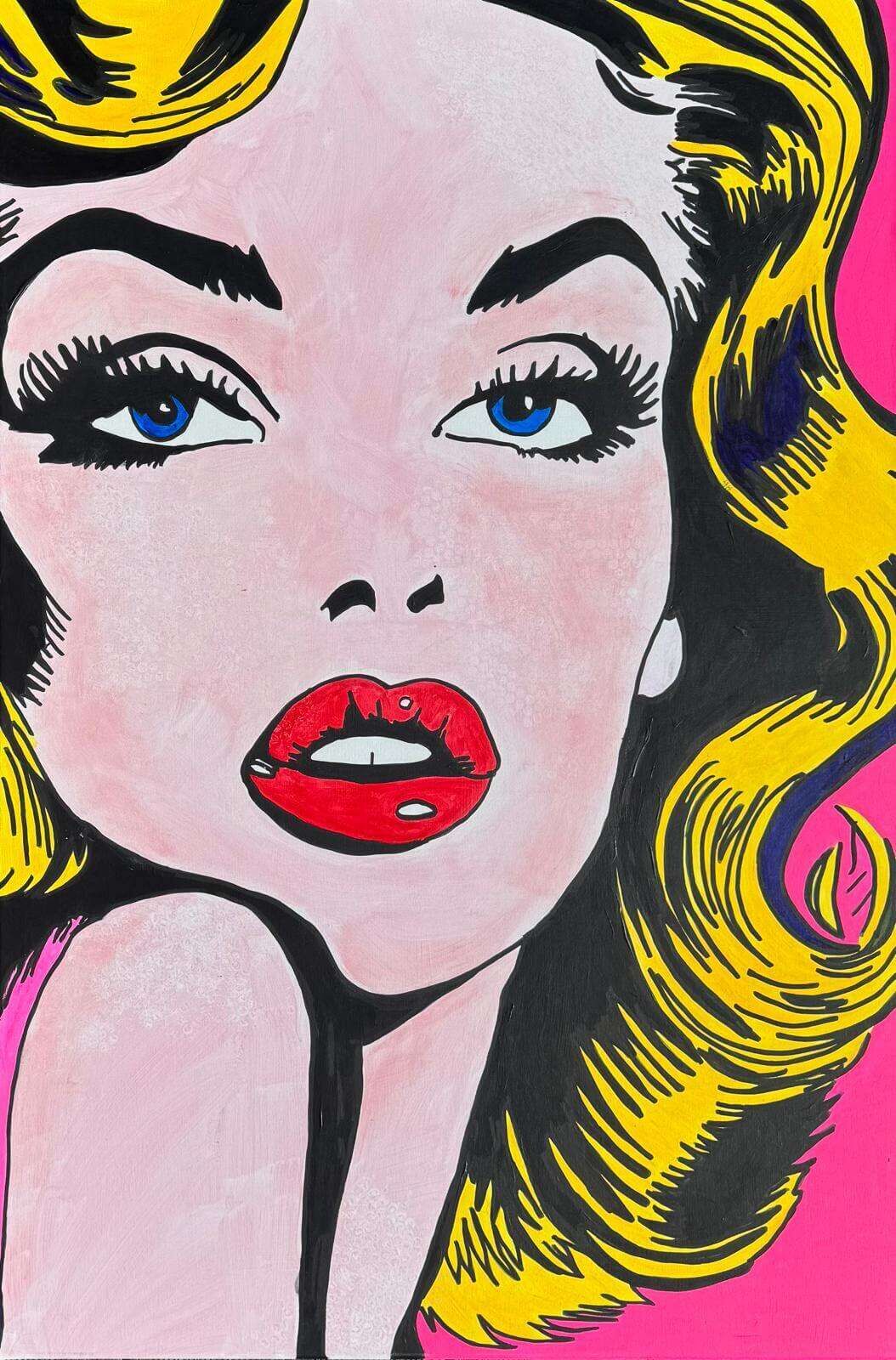 POPARTGIRL MARY - Sybille Stein 1