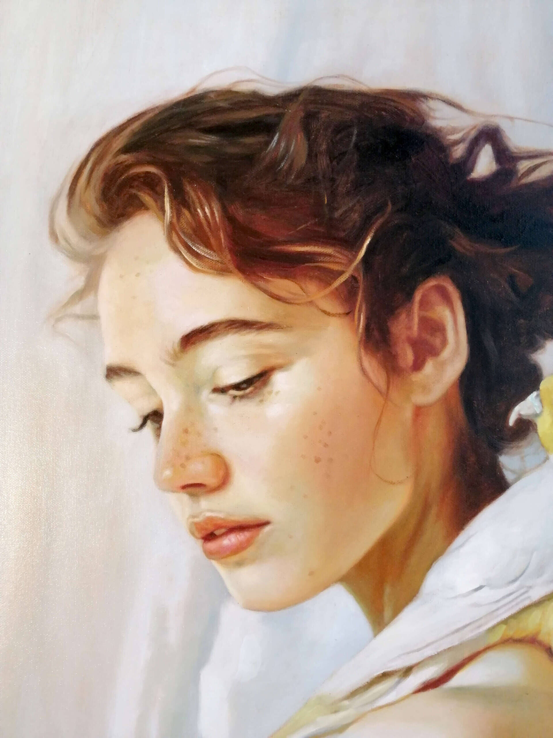 Frau mit Vogel - Christian Herzig 3