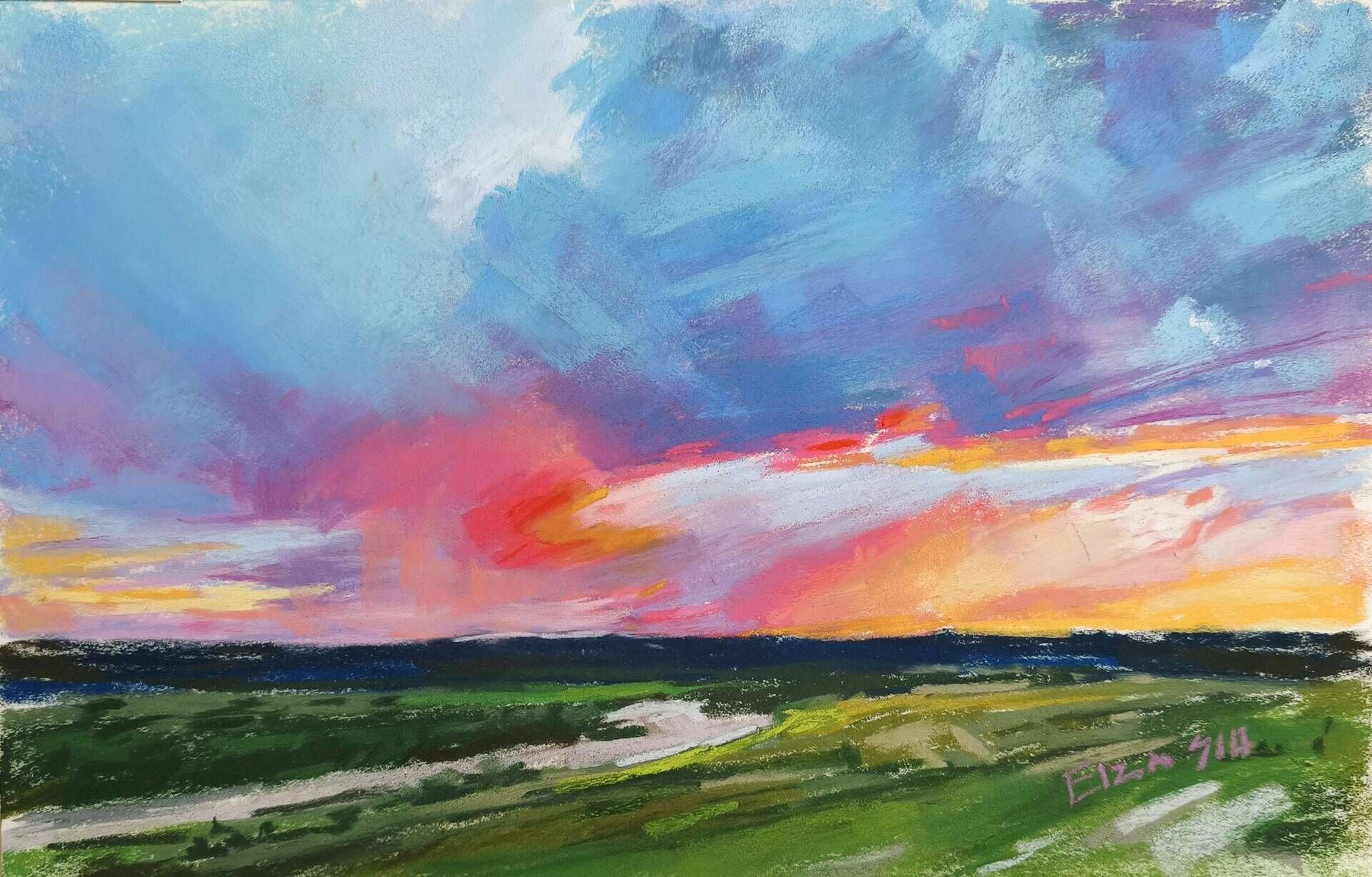 Zwiesprache mit dem Himmel  - Elza Slo 1