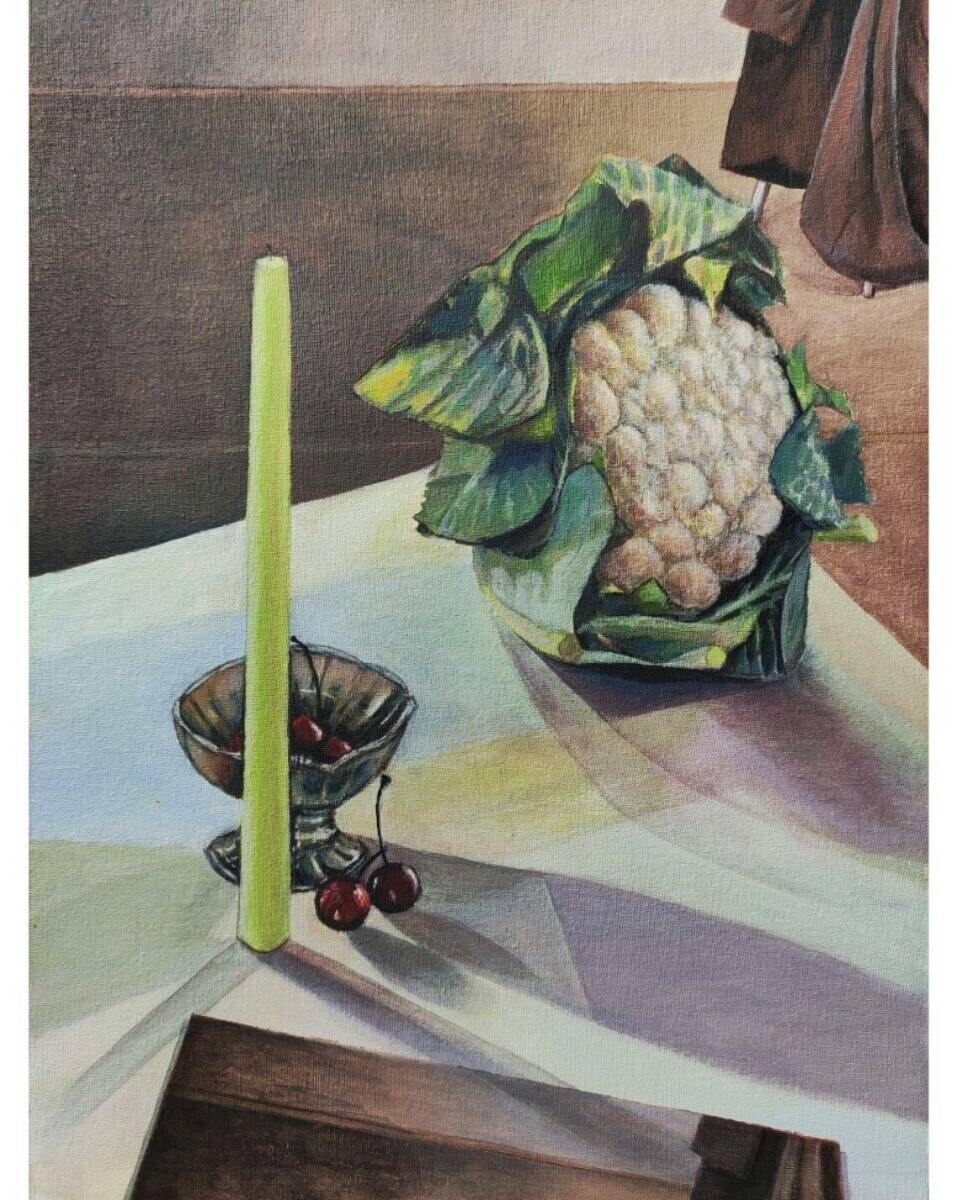 Blumenkohl Stillleben