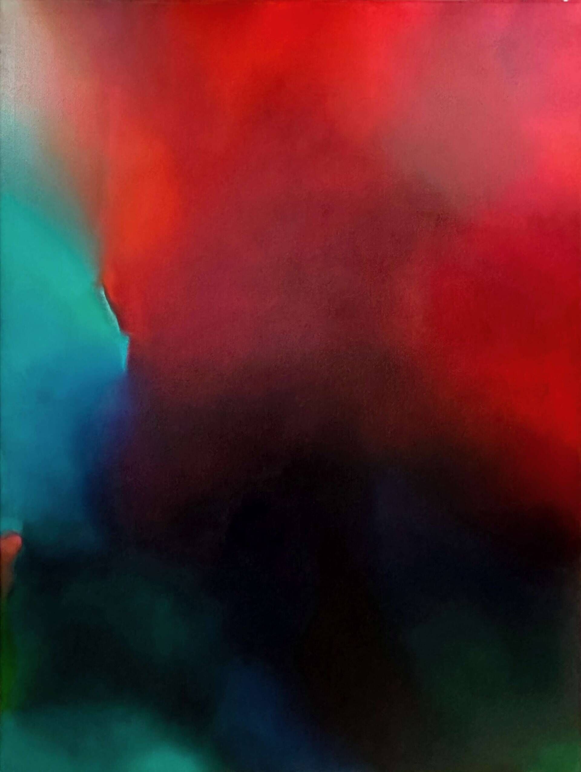 Farbbad Rotblautürkisgrün - Antje Bockeloh 1