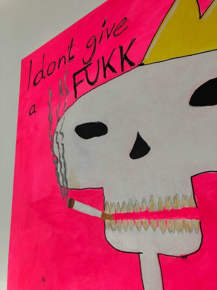 smokin skull