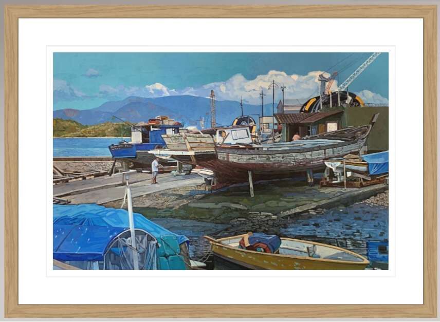 Liegezeiten II - Limitierter Kunstdruck - Sebastian Lorenz 2