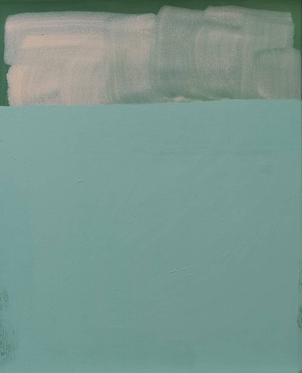 Ohne Titel (blue and green) - Sabine 1