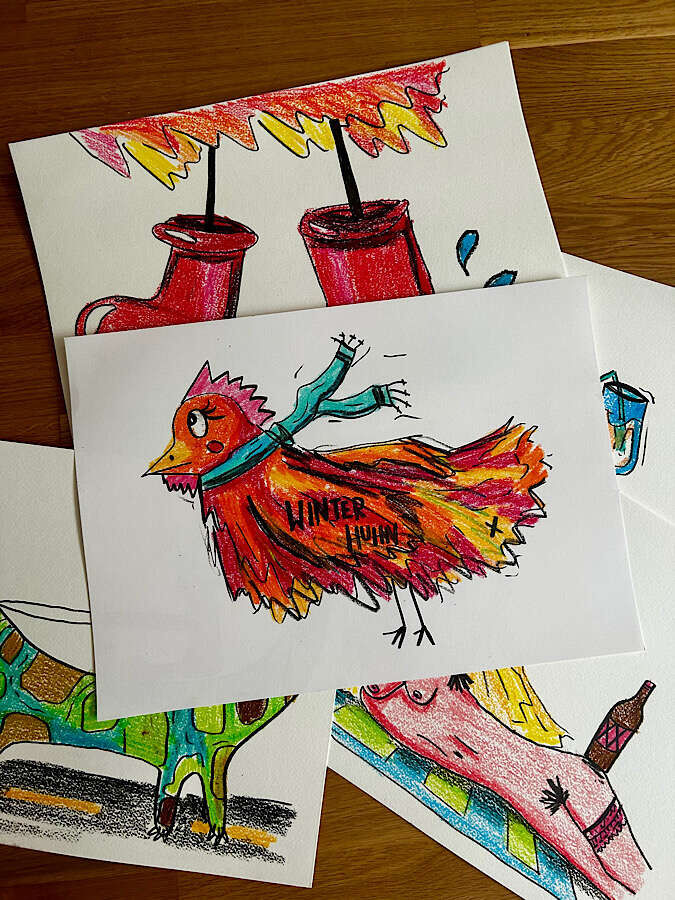 Winterhuhn - Luna Stender 2