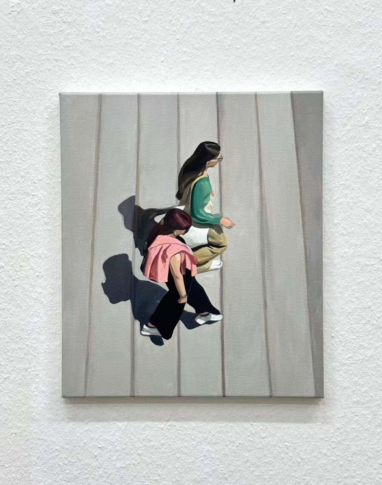 Mädchen auf der Treppe - Fancheng Xu 7